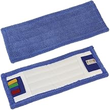 O'Cedar Commercial 96961 MaxiPlus Microfiber Pocket Mopping Pad, 16" (Pack of 12)