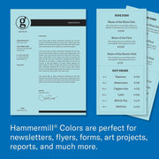103671 Multipurpose Color Paper by Hammermill – Blue, Model HAM103671