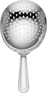 Reed & Barton August Julep Strainer, 0.35 LB, Metallic