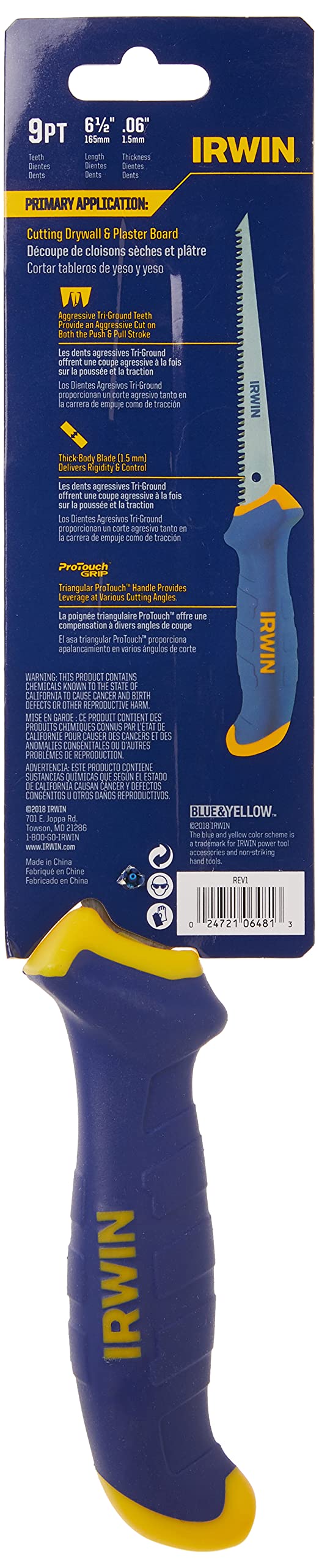 IRWIN One Size / Multi / Classic Handsaws