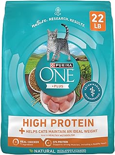Purina ONE Healthy Weight Dry Cat Food, High Protein, 22 lb Bag