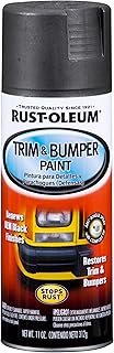 Rust-Oleum 251574 Automotive Trim & Bumper Spray Paint, 11 oz, Black