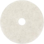 3M Natural Blend White Pad 3300, 20 in | 20 in, 5 ea/Case