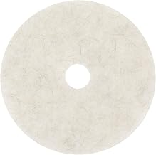 3M Natural Blend White Pad 3300, 20 in | 20 in, 5 ea/Case