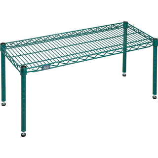 Poly-Green Wire Dunnage Rack by Nexel – Wire, Green, Model P1436G