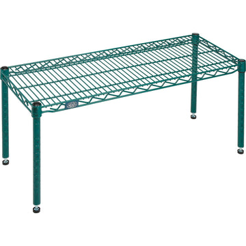 Poly-Green Wire Dunnage Rack by Nexel – Wire, Green, Model P1436G