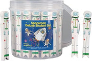 Really Good Stuff Spaceman Writing Spacers, Set of 30, Ages 4+, PreK+ | Reusable Storage Container, Student Learning Tool for Finger Spacing, Preschool and Kindergarten