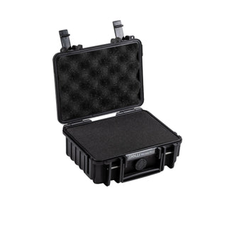 Type 500 Outdoor Case with SI Foam by B&W International – Type 500, 2.3 liters, Other, Black, Model 500/B/SI