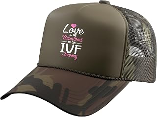 Retrieval Day Transfer Day Vitro Fertilisation IVF Trucker Hat with Adjustable Mesh Back