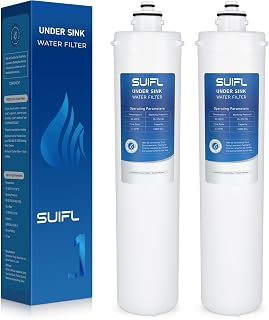 PBS-400 EF-3000 Under Sink Water Filter Replacement Cartridge, 2 Pack | Compatible with Pentair Everpure PBS-400 Drinking Water System, EF-3000 Full Flow Drinking Water System | 3,000 Gallon