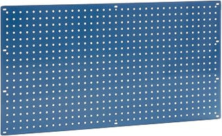 Global Industrial Heavy Duty Steel Pegboard, Blue, 36" x 19"