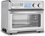 Cuisinart TOA-95C Digital AirFryer Toaster Oven, 0.95-cubic feet, Premium 1800-Watt Oven with Digital Display & Controls, XL Capacity, Intuitive Programming & Adjustable Temperature, Stainless Steel