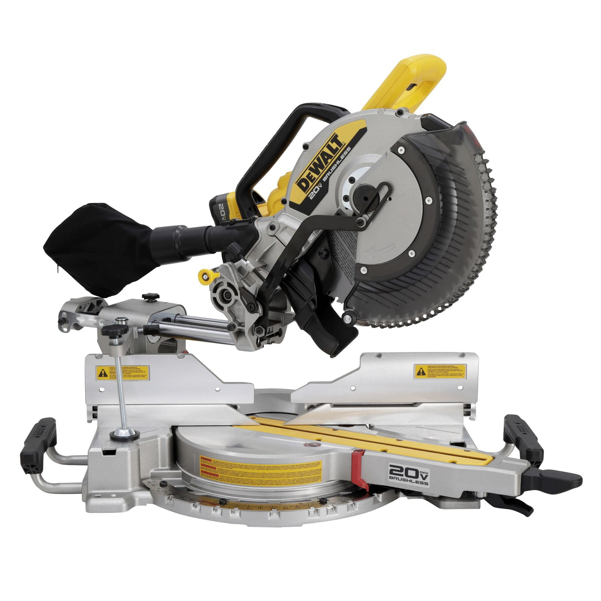 20V MAX XR 12 in. Double Bevel Sliding Miter Saw Kit () by DEWALT – Blend, Black, Yellow, Model DCS785WW1
