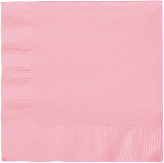 Creative Converting Celebrations 20 Count Lunch Napkins, Classic Pink