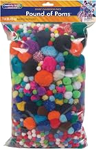 Chenille Kraft Pound of Poms, Colors May Vary