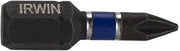IRWIN Impact Performance Series Fastener Driver #1 Phillips Insert Bit, 1", 2pc