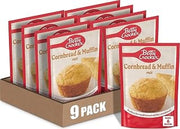 Betty Crocker Cornbread and Muffin Baking Mix, 6.5 oz. (Pack of 9)