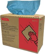 O Neil Printers W711 Like-rags Spunlace Towels, Blue, 9 3/4 X 16 3/4, 125/box, 6 Box/carton