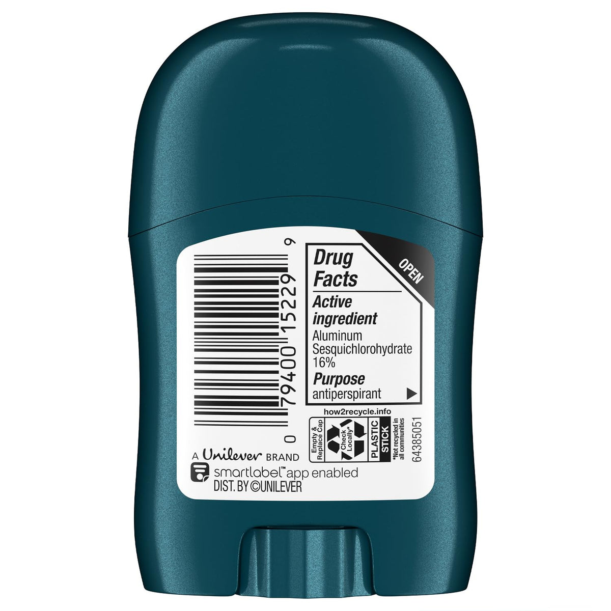 Men Travel Deodorant by Degree – 0.5 Ounce (Pack of 36), Pack of 36