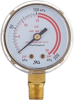 Hobart 770127 Oxy/Acet,Gauge Low Pressure,Psi/Apa,Lp/Acetylene