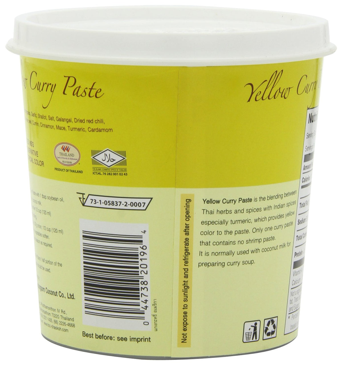 Mae Ploy Yellow Curry Paste / 35.27 Ounce (Pack of 1) / 1 Curry Sauce