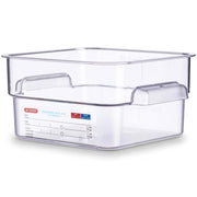 Polycarbonate Square Food Container by Araven – 2 qt, 0.68 cubic_feet, Polycarbonate (PC), Clear, Model 91900