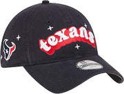 New Era Girls Youth Navy Houston Texans Cheer 9TWENTY Adjustable Hat