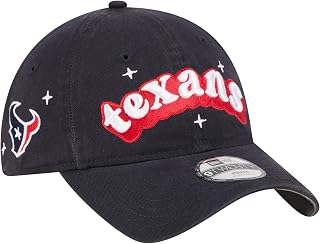 New Era Girls Youth Navy Houston Texans Cheer 9TWENTY Adjustable Hat