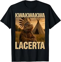 Kwakwakwa Lacerta Italian Brainrot Animal Bearded Dragon T-Shirt