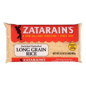 Enriched Parboiled Long Grain Rice by Zatarain's – 32 Ounce (Pack of 1), Model 0007142908145