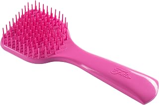 Fuller Brush Scalp Massage & Shampoo Brush – Manual Silicone Scalp Massager & Hair Cleaner – Soft Claw Bristles for Dandruff Removal, Volume, Deep Clean – for Men & Women (Pink)