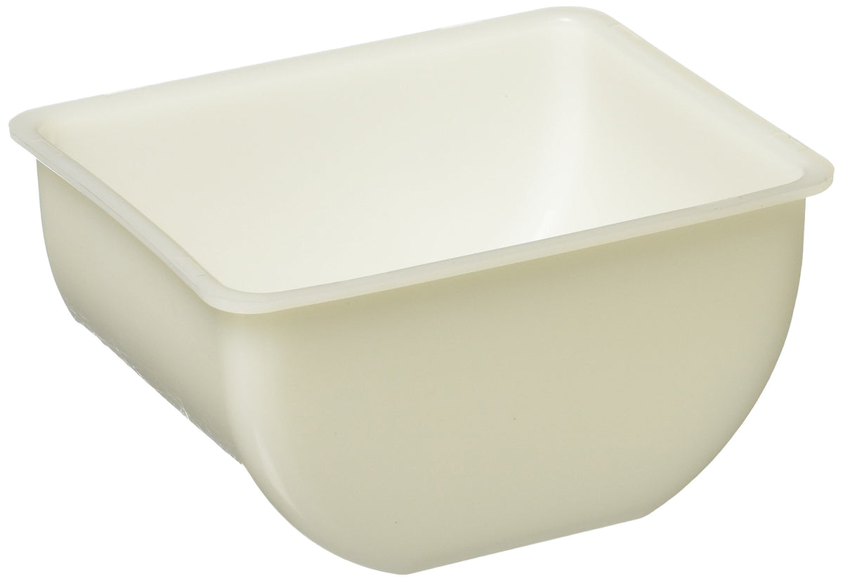 4-Piece Inserts of CCH by Winco – 4 Compartments, Plastic, White, Model CCH-4IS