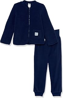 Gerber Baby & Toddler Boys Sherpa Jacket & Jogger Pant Set