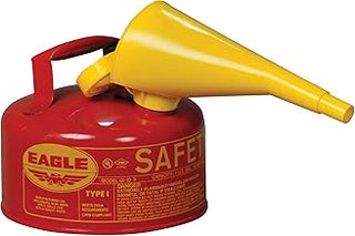 Eagle 1 Gallon Type I Red Safety Gas Can for Gasoline