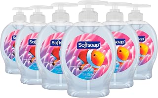 Softsoap Liquid Hand Soap, Aquarium Series - 7.5 Fl Oz (Pack of 6)
