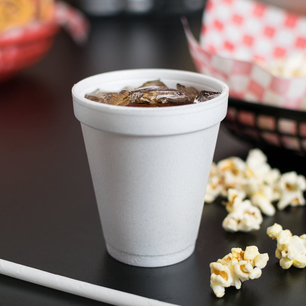 DART White / 6.0 ounces / 25 Count (Pack of 40) Cups