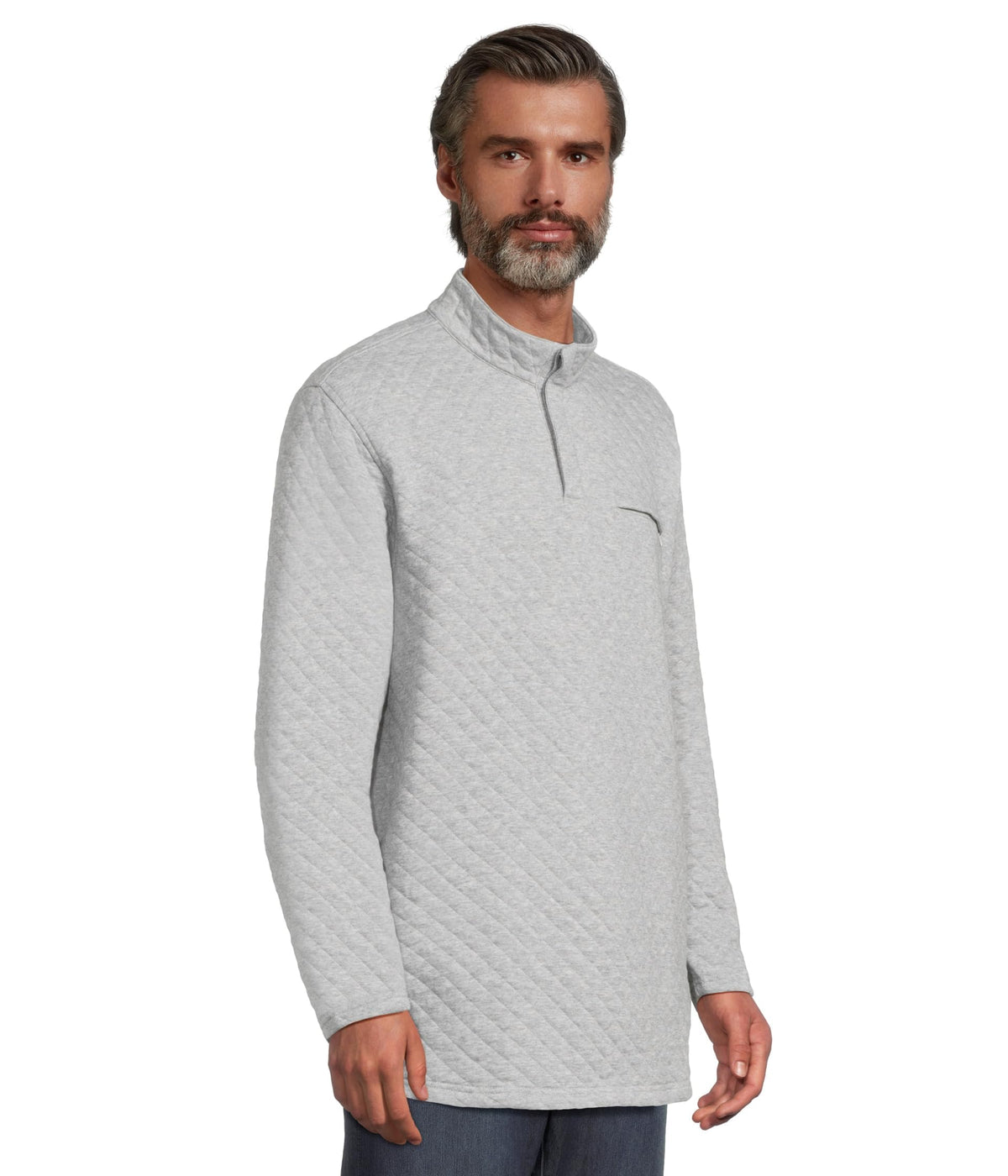 Transatlantic Heather Light Grey 3XL by TravisMathew – 3X-Large Big, Cotton, Heather Light Grey, Model 1MZ292