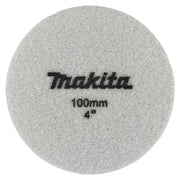 Polishing Pad Black 100mm by Makita – Foam, Multicoloured, Model D-62561