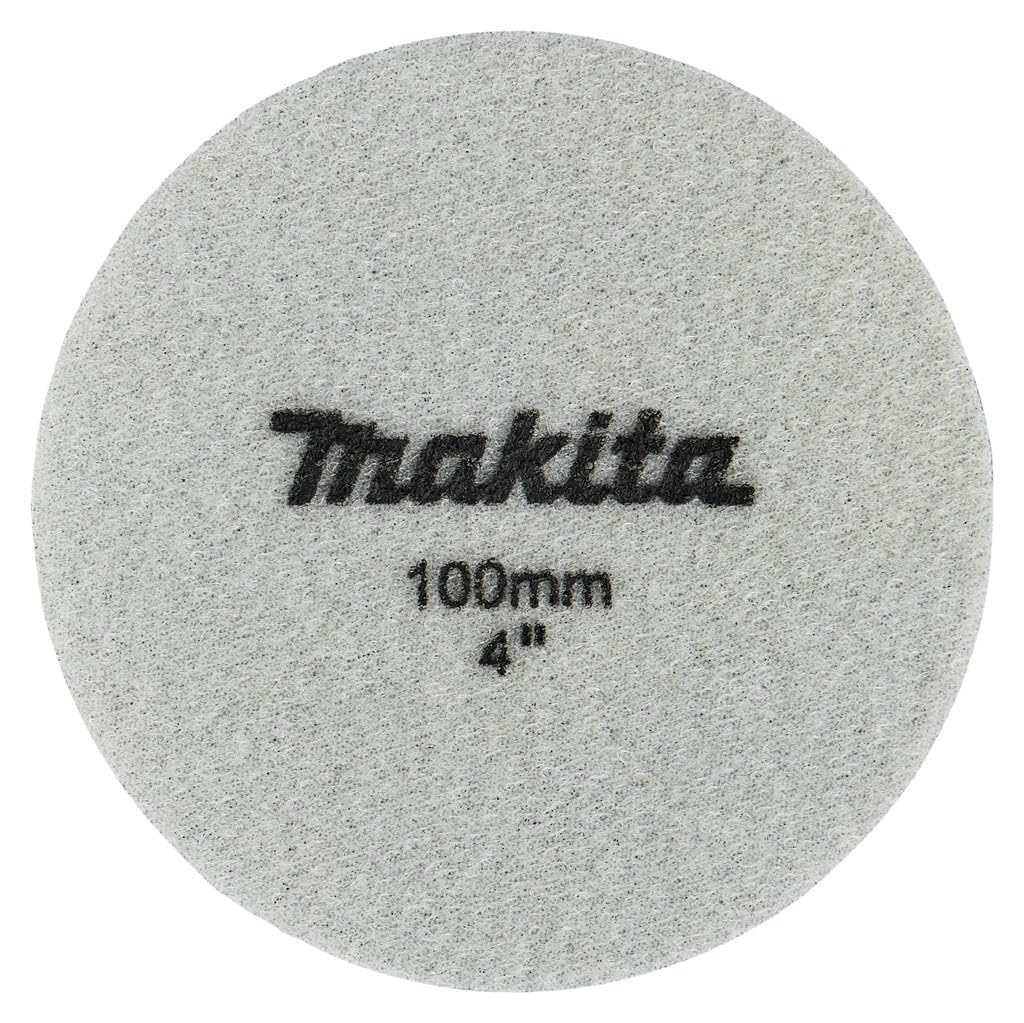 Polishing Pad Black 100mm by Makita – Foam, Multicoloured, Model D-62561