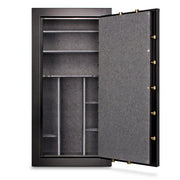 Mesa Safe Gun Safe by Mesa Safe Co. – 24"D x 36"W x 71"H, Alloy Steel, Black, Model MBF7236E