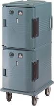 Cambro UPCH8002401 Ultra Camcart with Heated Doors 220V Slate Blue Case of 1
