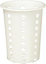 Winco Flatware Cylinder, Plastic White Medium