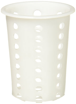 Flatware Cylinder by Winco – Medium, Plastic, White, Model FC-PL