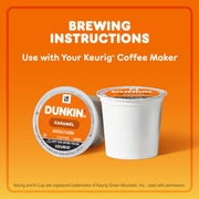 Dunkin’ Caramel Artificially Flavored Coffee by Dunkin' – 10 Count (Pack of 1), Model LEPUSMGRYC3807