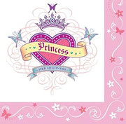 Creative Converting Her Highness 3-Ply Lunch Napkins 16 Per Pack