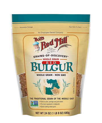 Bulgur Hard Red Wheat by Bob's Red Mill – 96 Ounce (Pack of 1), Pack of 32