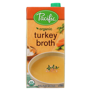 Broth Turkey Gf Org by Pacific Foods – 1 Count (Pack of 12), Pack of 12