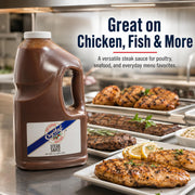 Sauce Steak Plastic by Crystal – 1 Gallon, Pack of 2