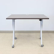 Boss Office Products Boss 48 Inch Flip Top Training Table, Driftwood