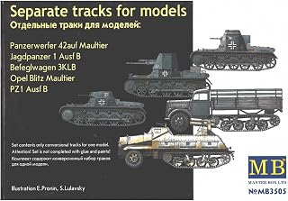 Masterbox 1:35 Scale Separate Caterpillar Tracks Figure